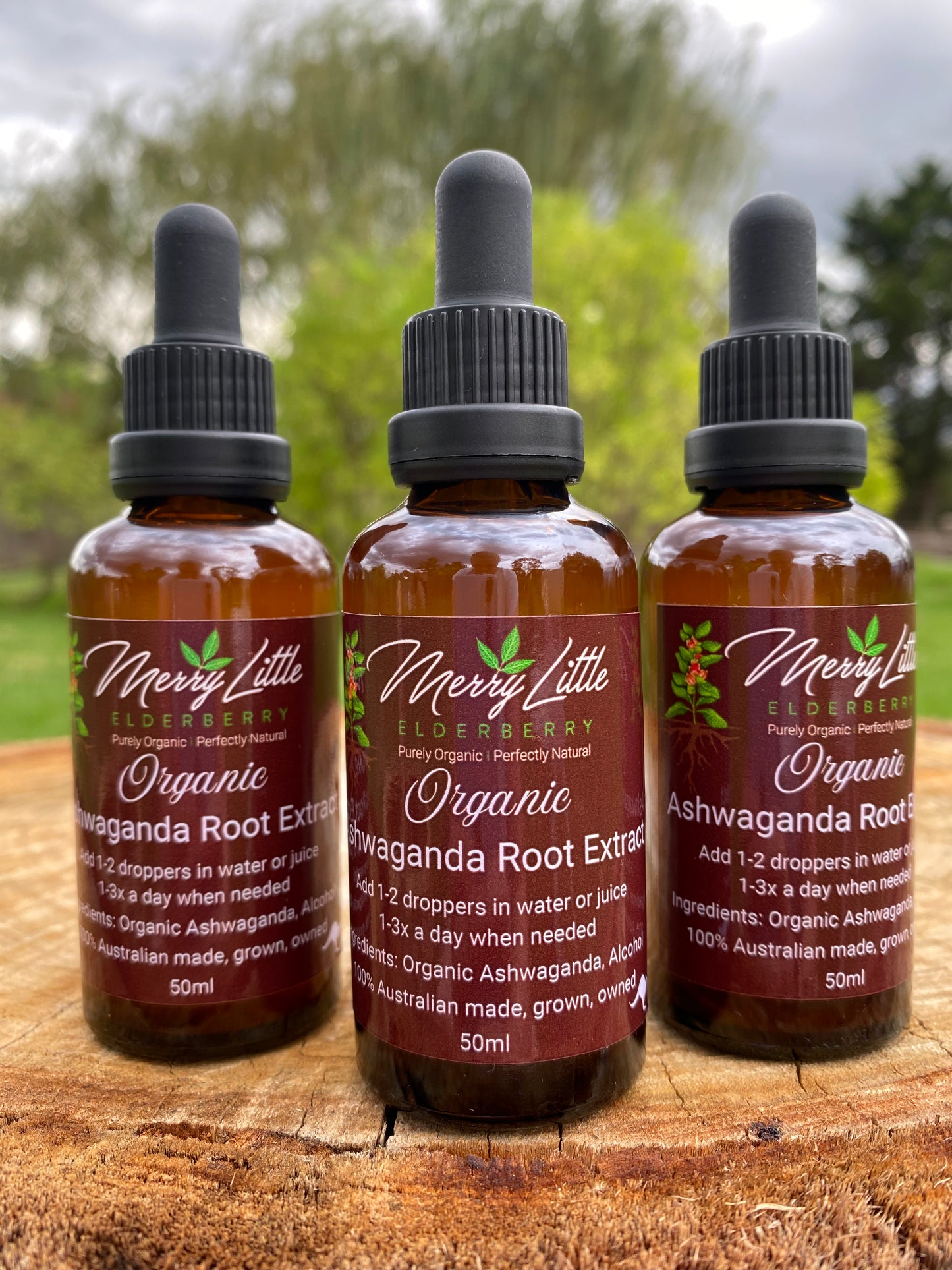 Organic Ashwagandha 50ml – Hormonal & Stress Support