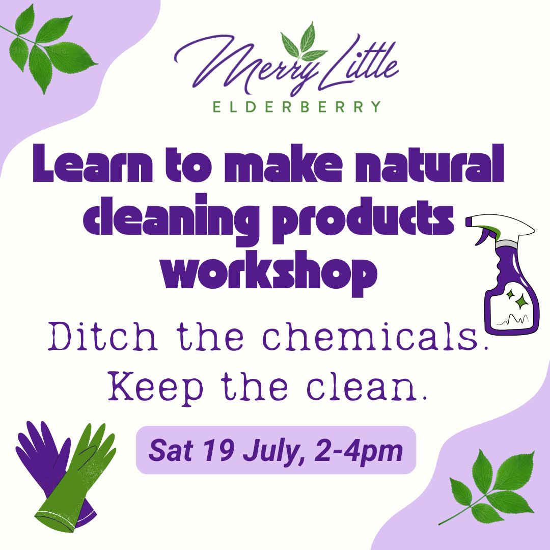 Natural Cleaning Products Workshop – Sat 19 Sept