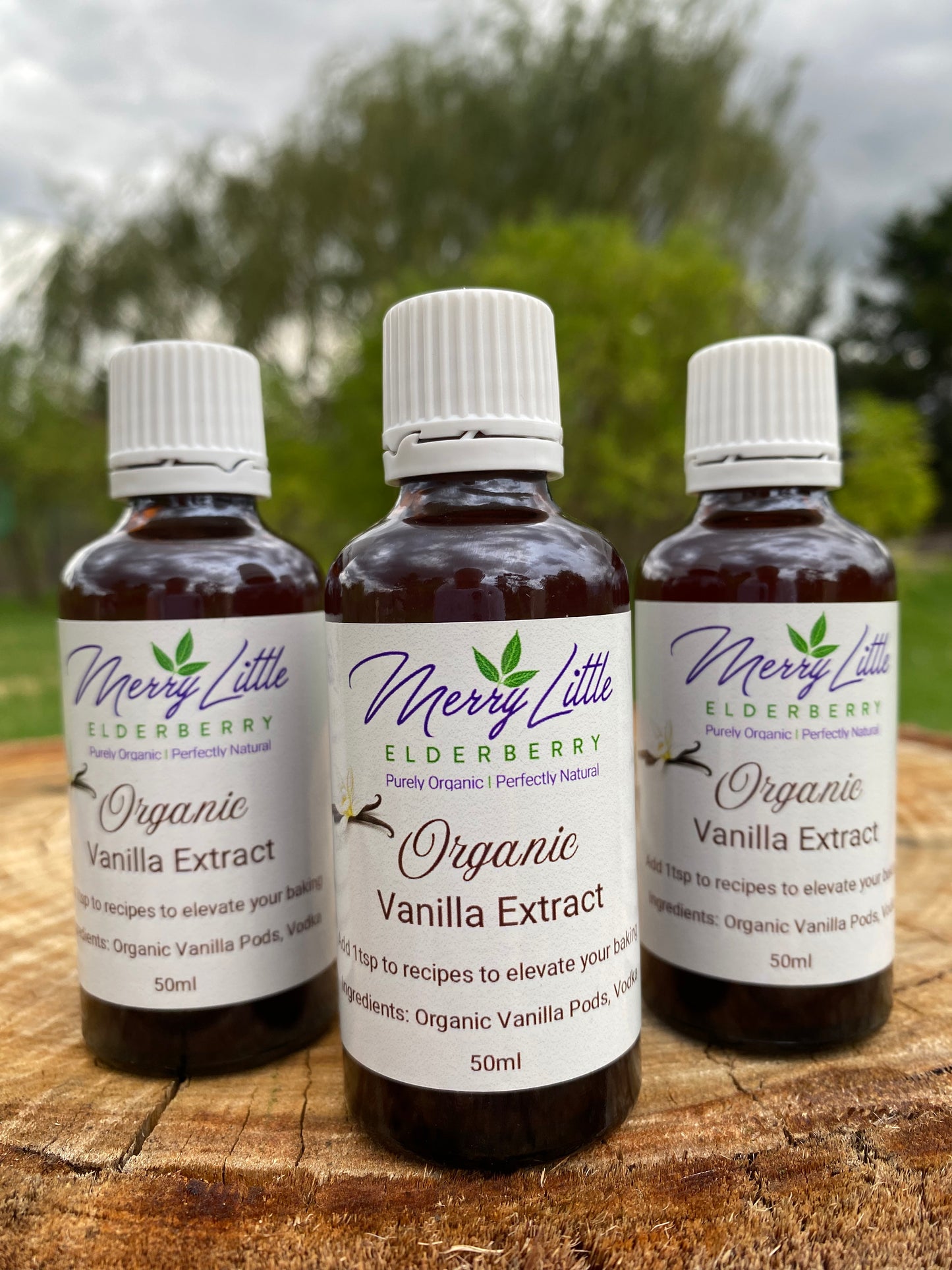 Organic Vanilla Extract – 50ml