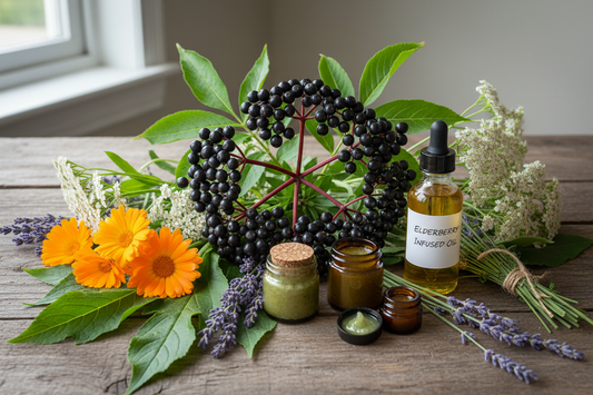 Topical Healing with Herbs: Traditional Plant Remedies for Skin Care & Natural First Aid