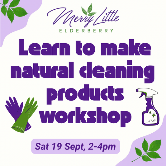 Natural Cleaning Products Workshop – Sat 19 Sept