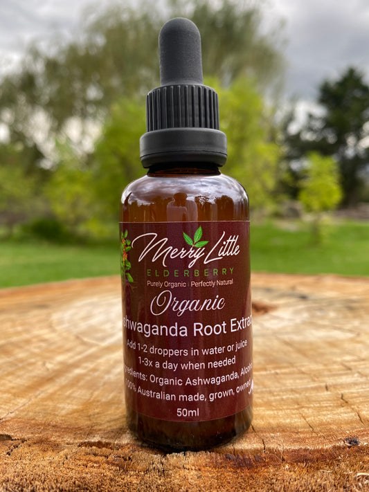 Organic Ashwagandha 50ml – Hormonal & Stress Support