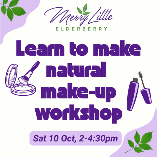 Learn to Make Natural Make-up Workshop – Sat 10 Oct